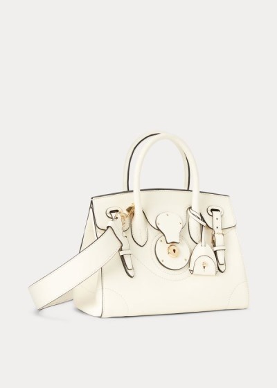 Bolsos Ralph Lauren Mujer Creme - Calfskin Light Ricky 27 - BVCFR2861